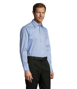 Logo trade corporate gift photo of: BRIGHTON men shirt 140g